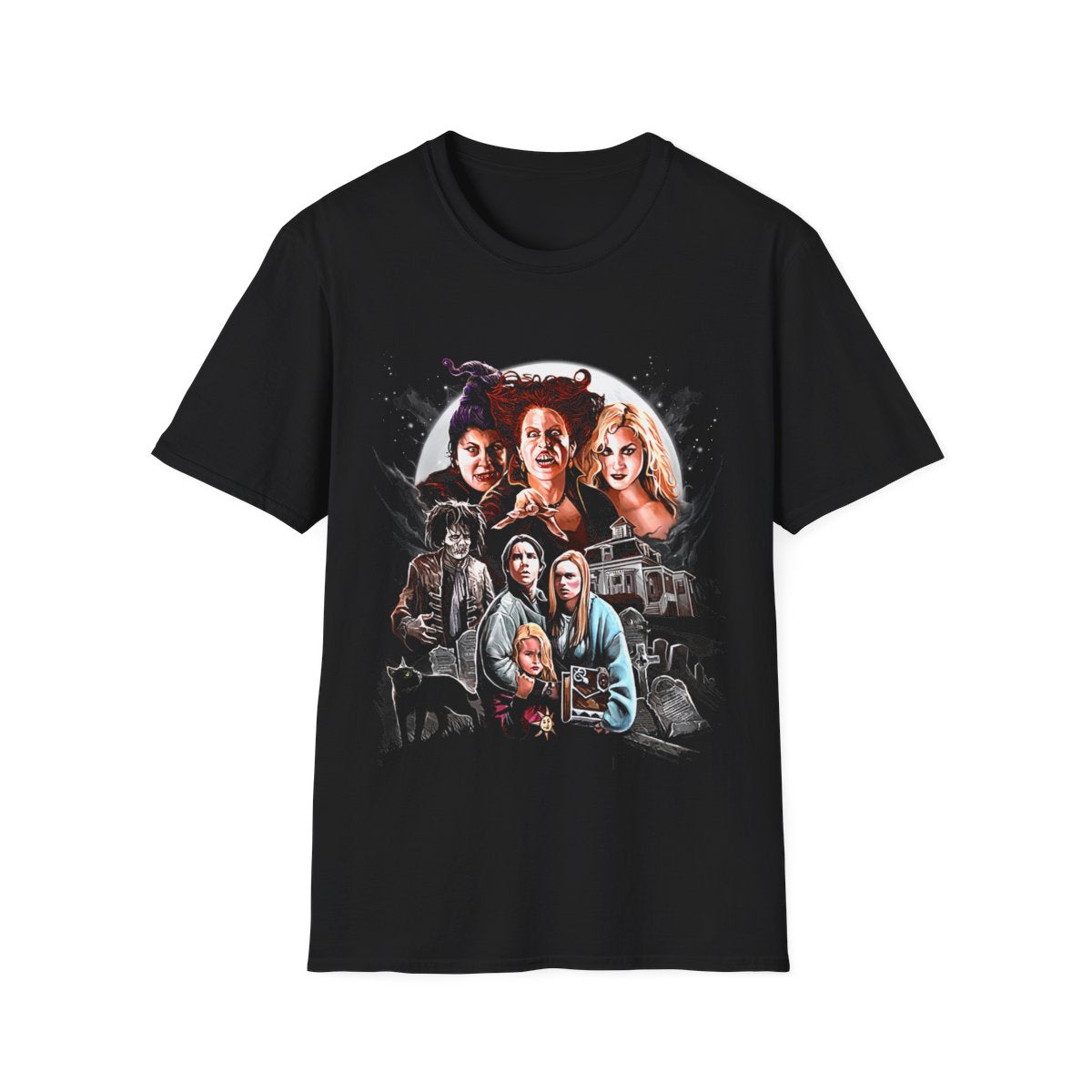Sanderson sisters Hocus Pocus 1993 ��� Family/Horror Movie Vintage T-Shirt, Gift For Woman and Man Unisex T-Shirt
