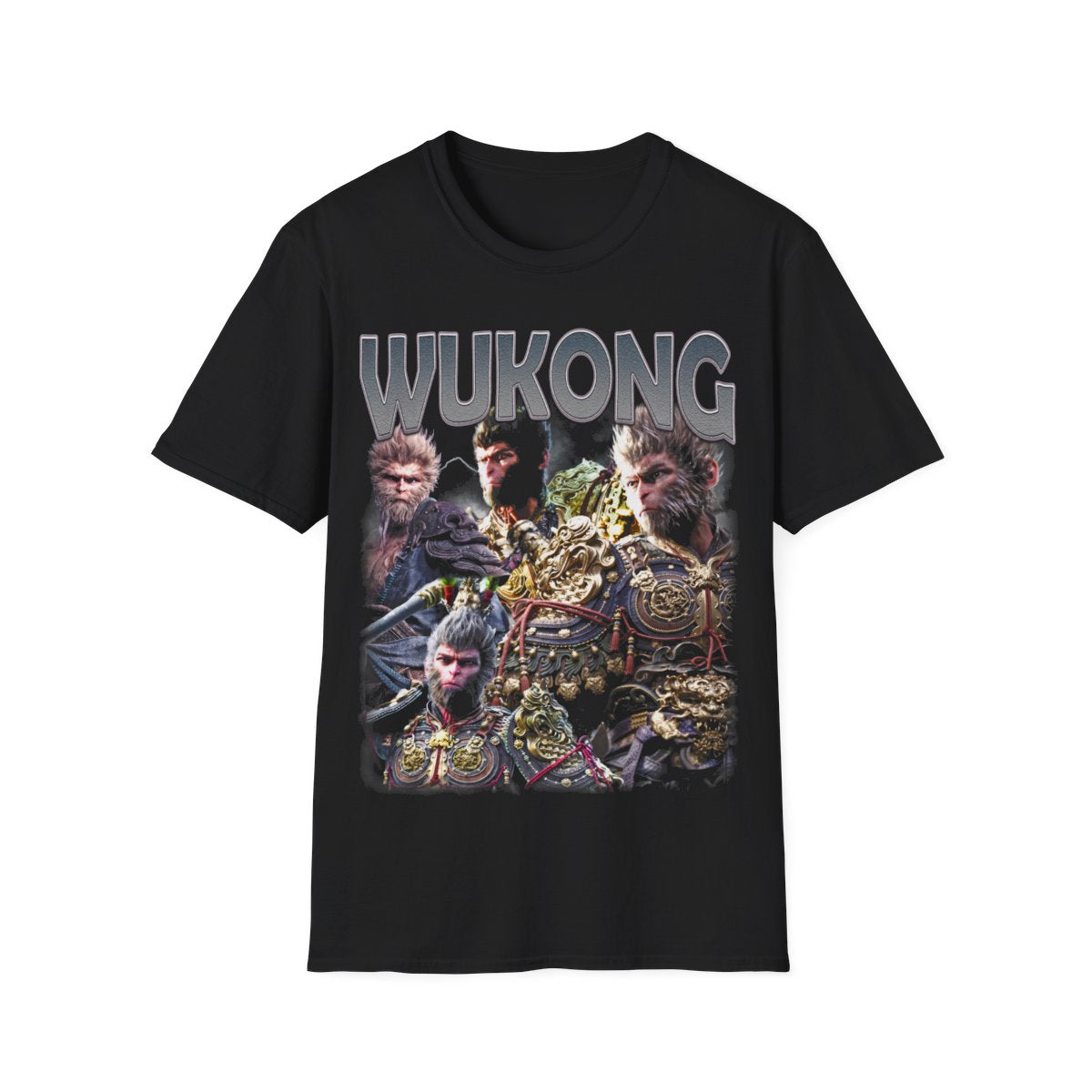 Black Myth Wukong  T-Shirt: Vintage Soft Cotton Colors Tee
