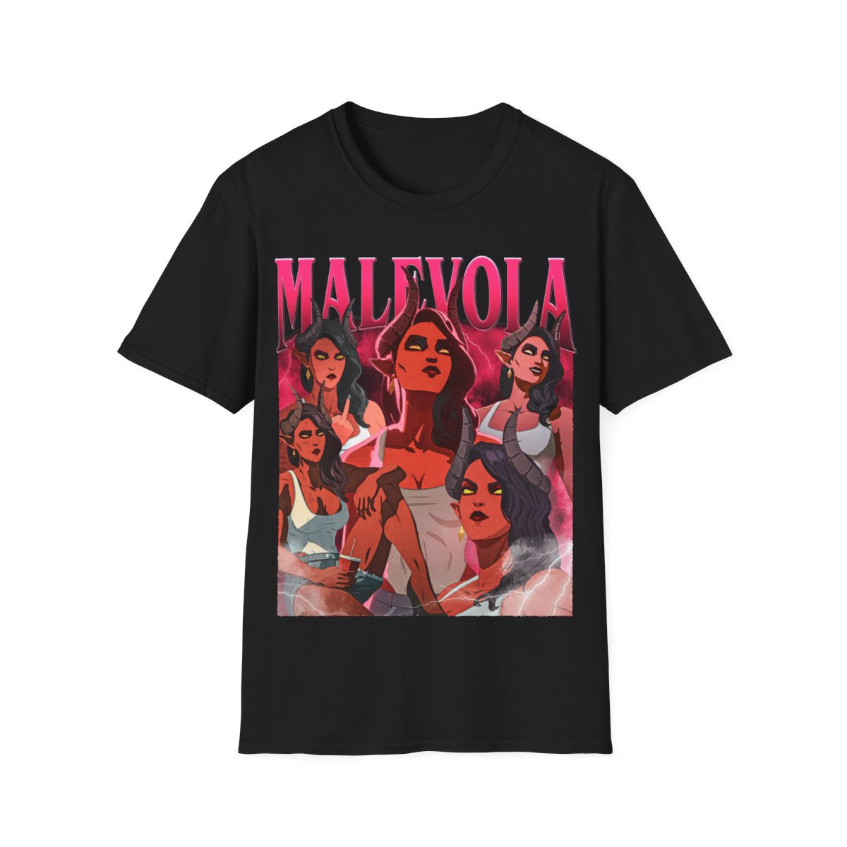 Malevola Game Dispatch Vintage 90s Graphic Style Unisex Softstyle T-Shirt, Retro Malevola Shirt, Sweater, Malevola Dispatch Sweatshirt