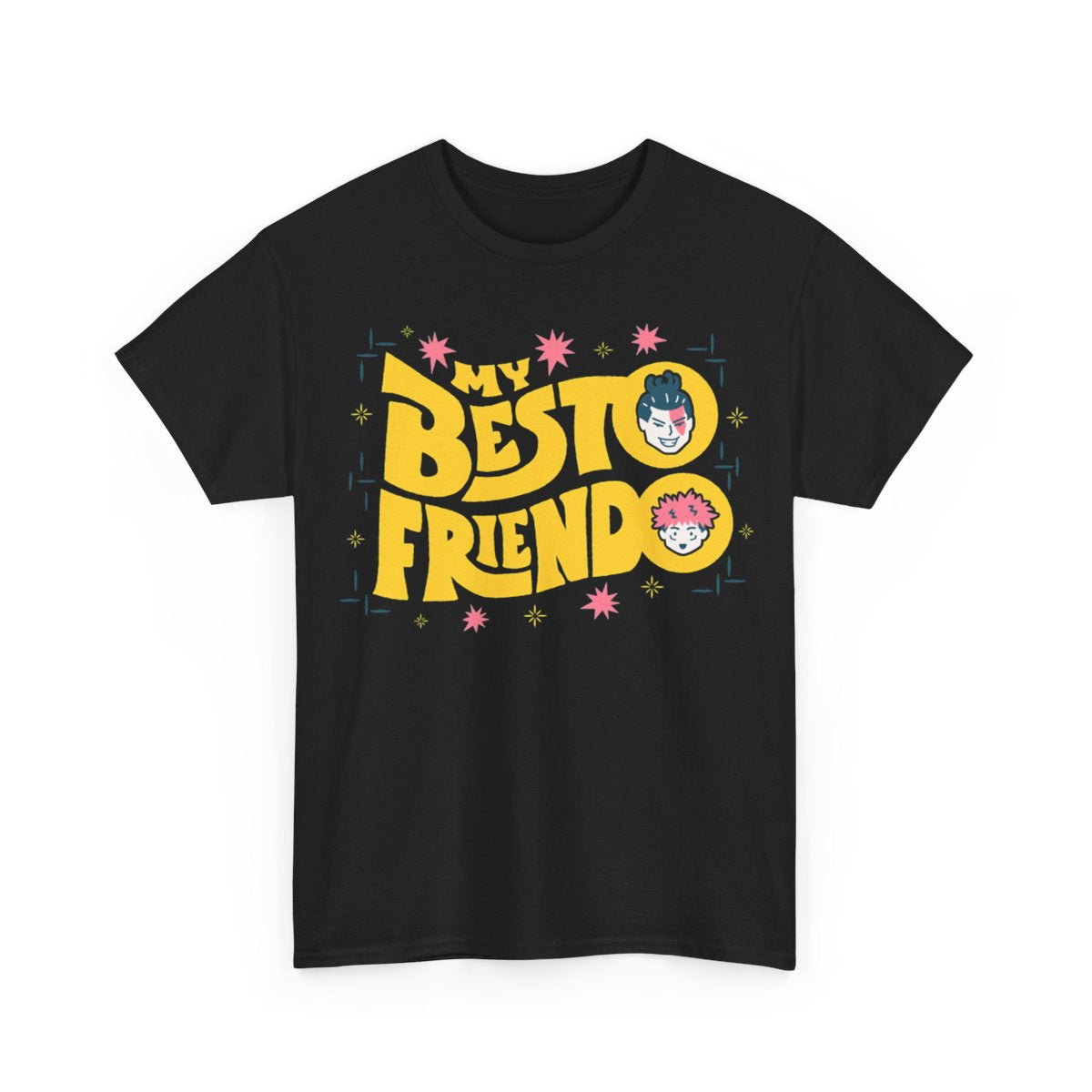 Yuji Itadori & Todo Besto Friendo T-Shirt, Unisex Cotton Tee