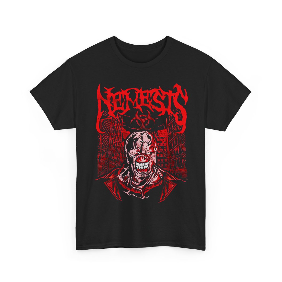 Nemesis Resident Evil 3 Vintage T-Shirt: Unisex Soft Cotton Colors Tee
