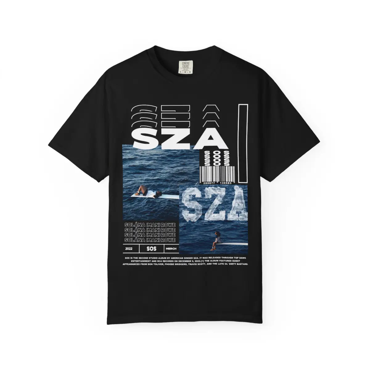 SZA SOS Album Shirt, Sza New Album Aesthetic T-Shirt, Music RnB Singer Rapper Shirt