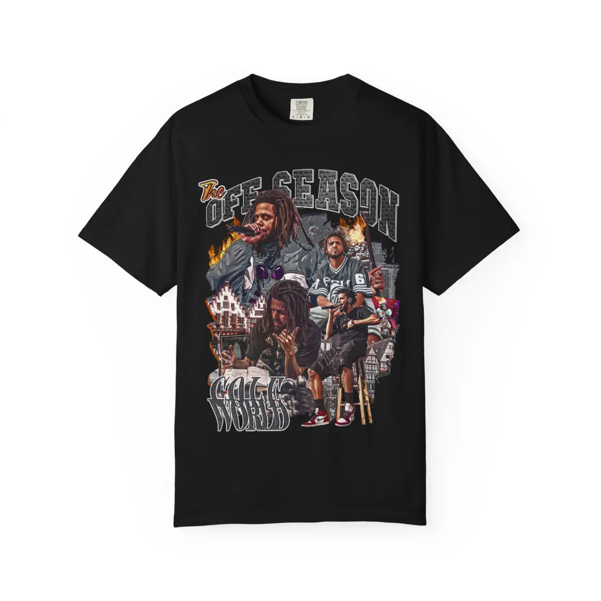 J. Cole The Off Season T-Shirt Vintage 90s Hip-Hop Graphic Tee