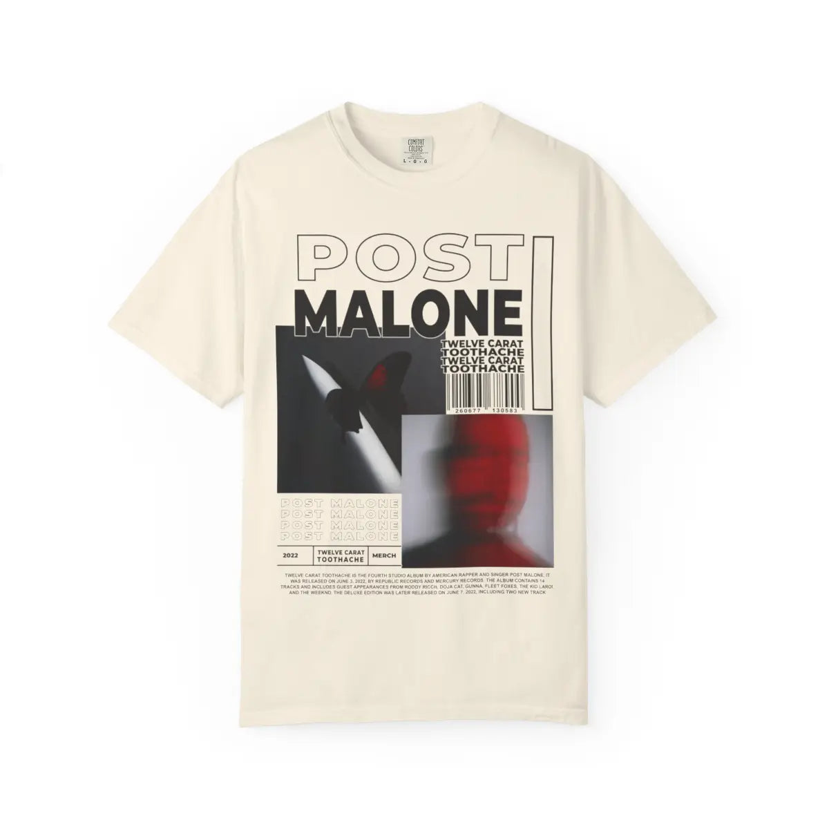 Post Malone Twelve Carat Toothache T-shirt