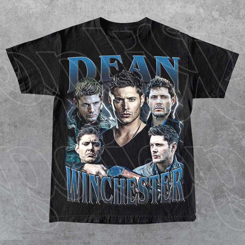 Limited Dean Winchester Vintage T-Shirt, Gift For Woman and Man Unisex T-Shirt