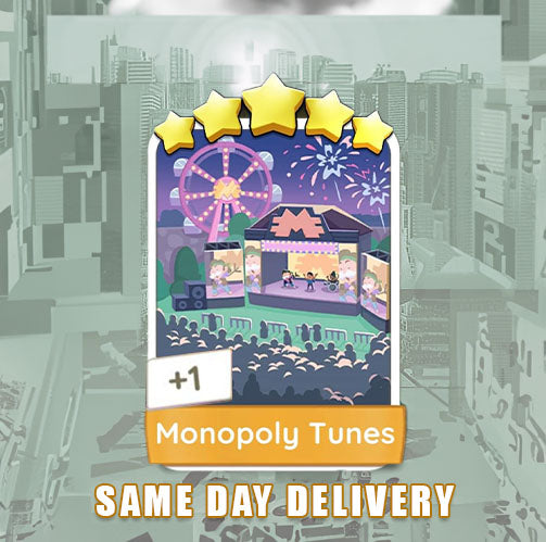 Monopoly go sticker 5 star Monopoly Tunes