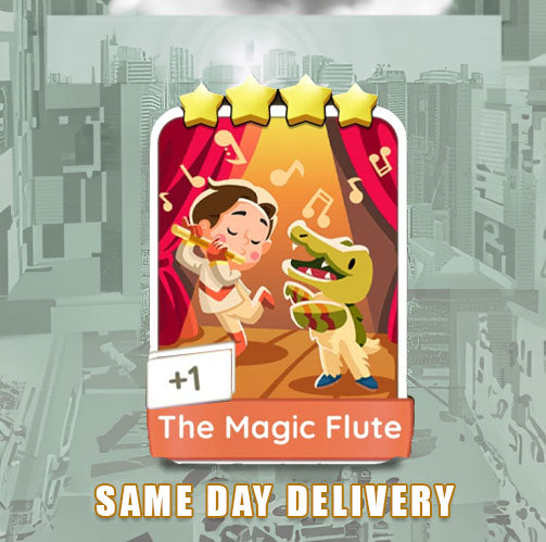 The Magic Flute Monopoly Go Sticker 4 Stars - Album Set - Album Collection