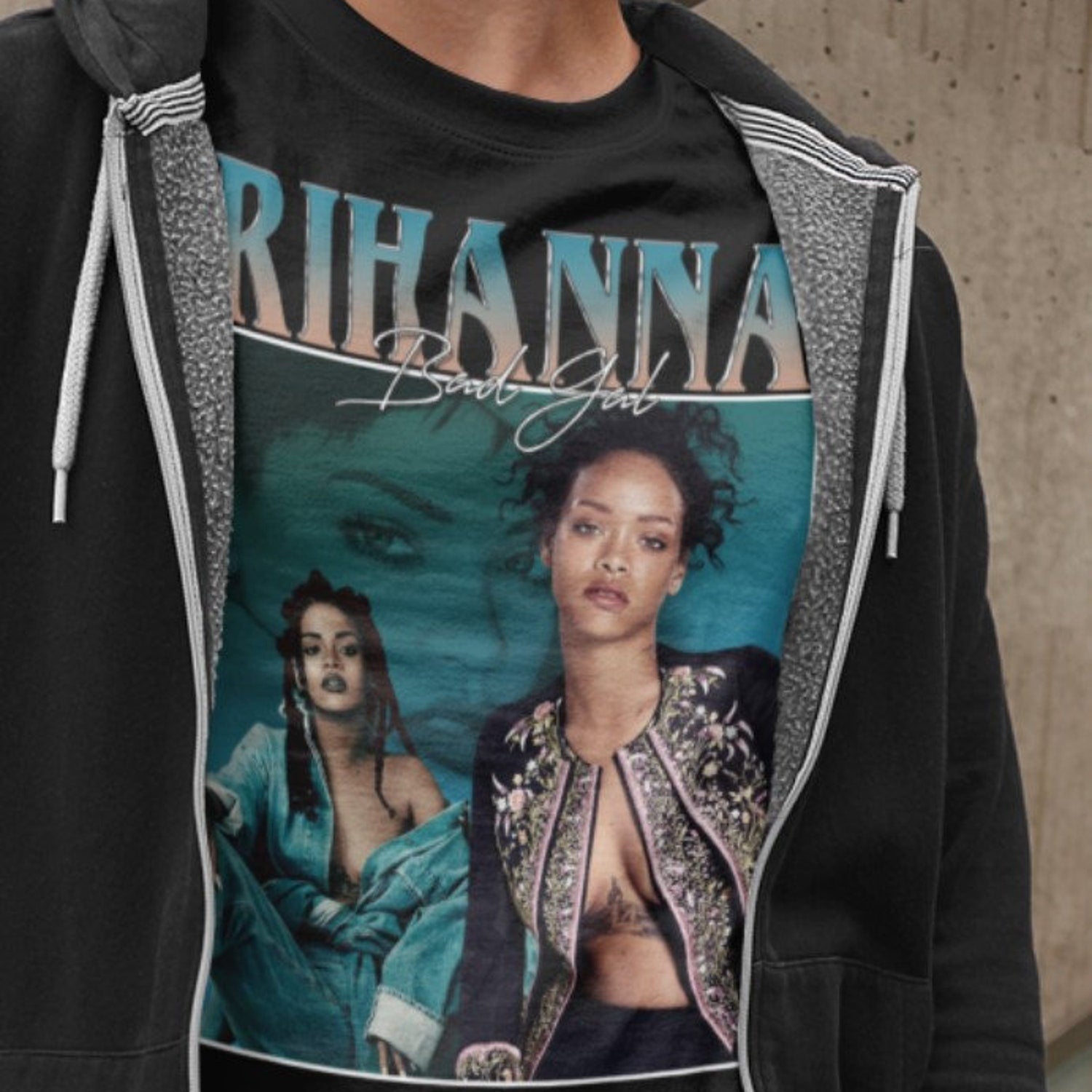 Rihanna Shirt, Music Icon & Business Mogul Graphic Tee, Pop RnB Singer Merch, Fenty Beauty Queen Fan Gift T-Shirt