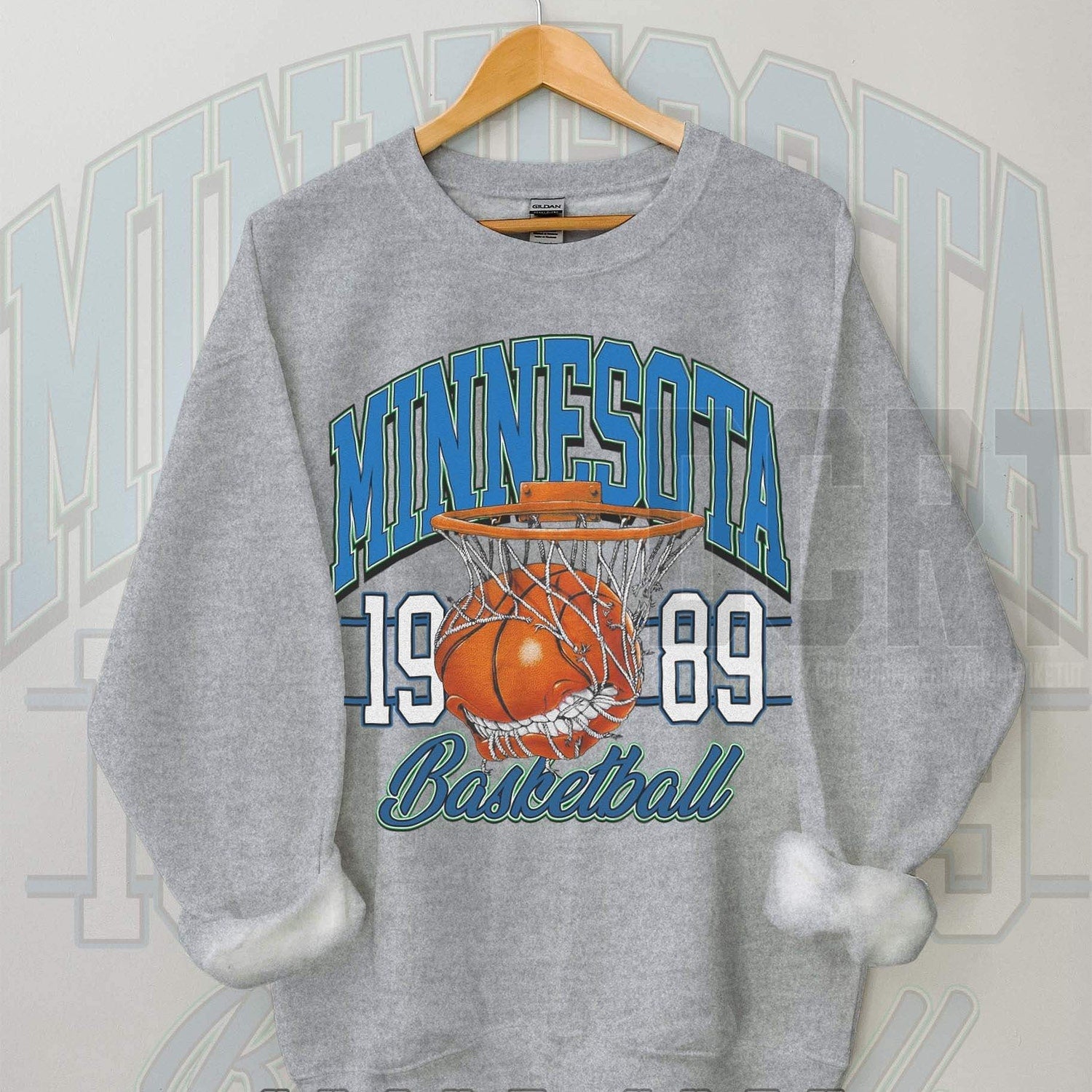 Minnesota Timberwolves Basketball Unisex NuBlend® Crewneck Sweatshirt