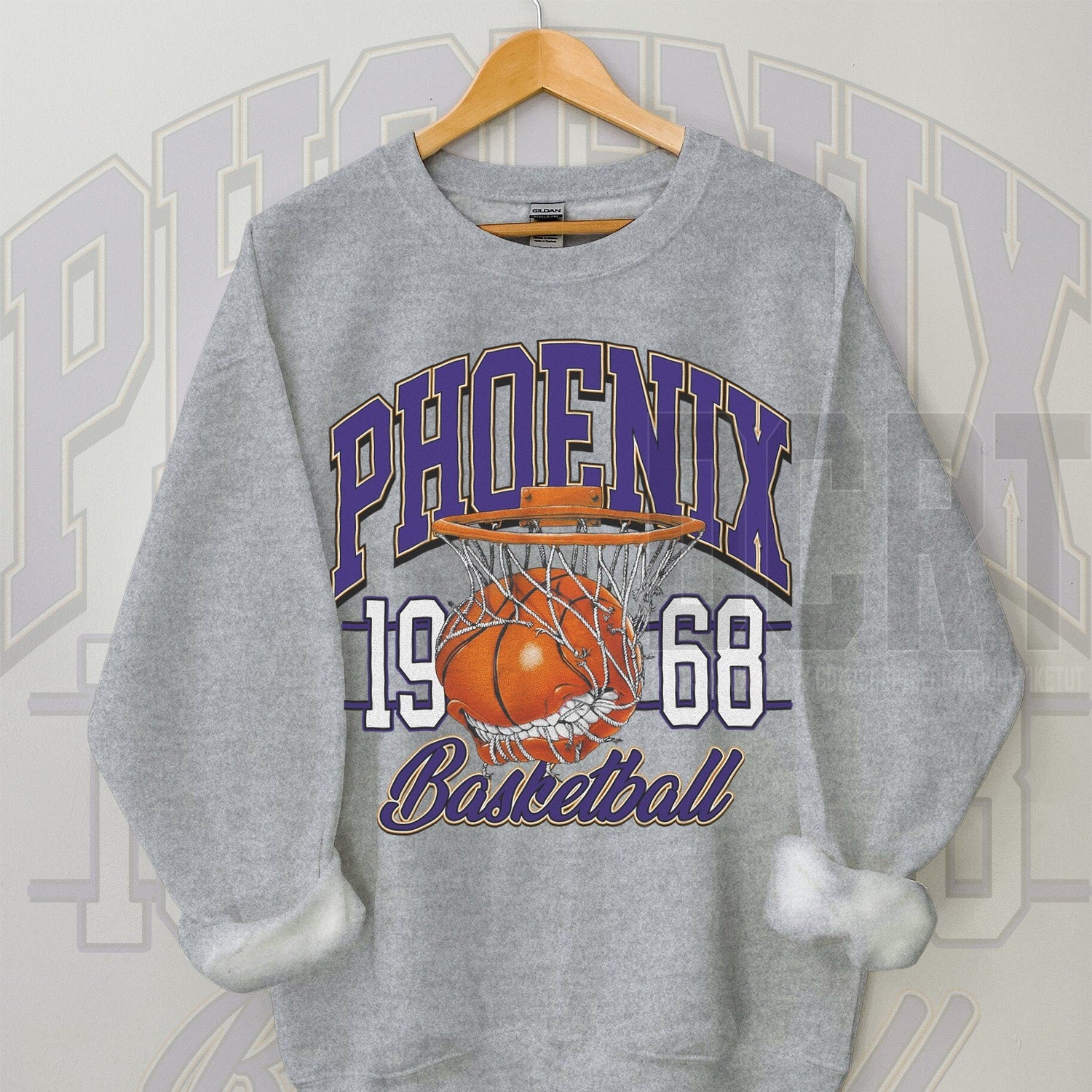 Phoenix Suns Basketball Unisex NuBlend® Crewneck Sweatshirt