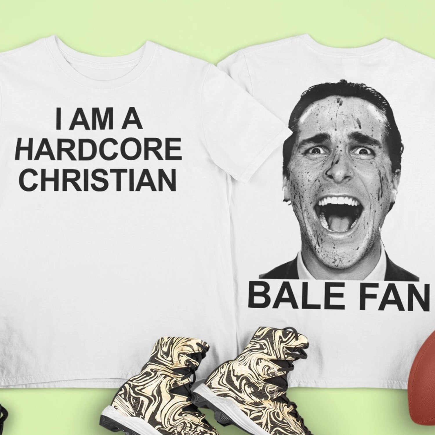 Limited I Am A Hardcore Christian Bale Fan T-Shirt, Gift For Woman and Man Unisex T-Shirt