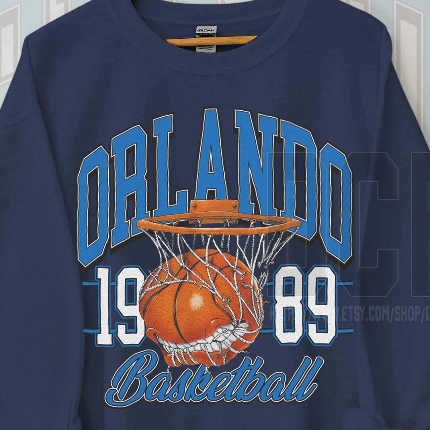 Orlando Magic Basketball Unisex NuBlend® Crewneck Sweatshirt