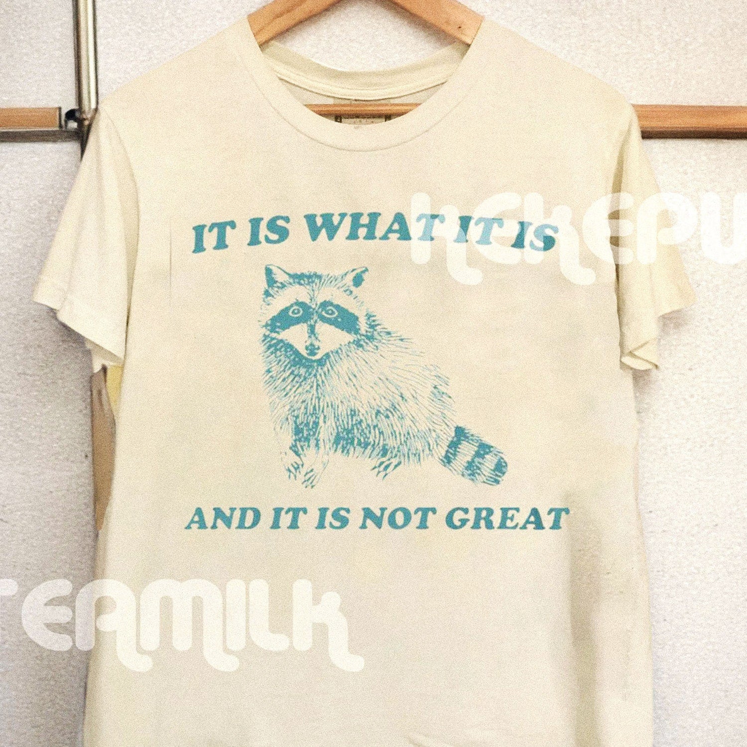 Limited It Is What It Is And It Is Not Great Unisex Softstyle T-Shirt, Ra Vintage 90s Poster Graphic tee KK002