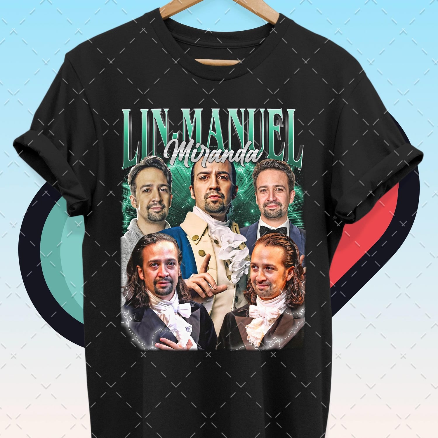 Lin-Manuel Miranda Vintage T-Shirt: Broadway Musical Homage