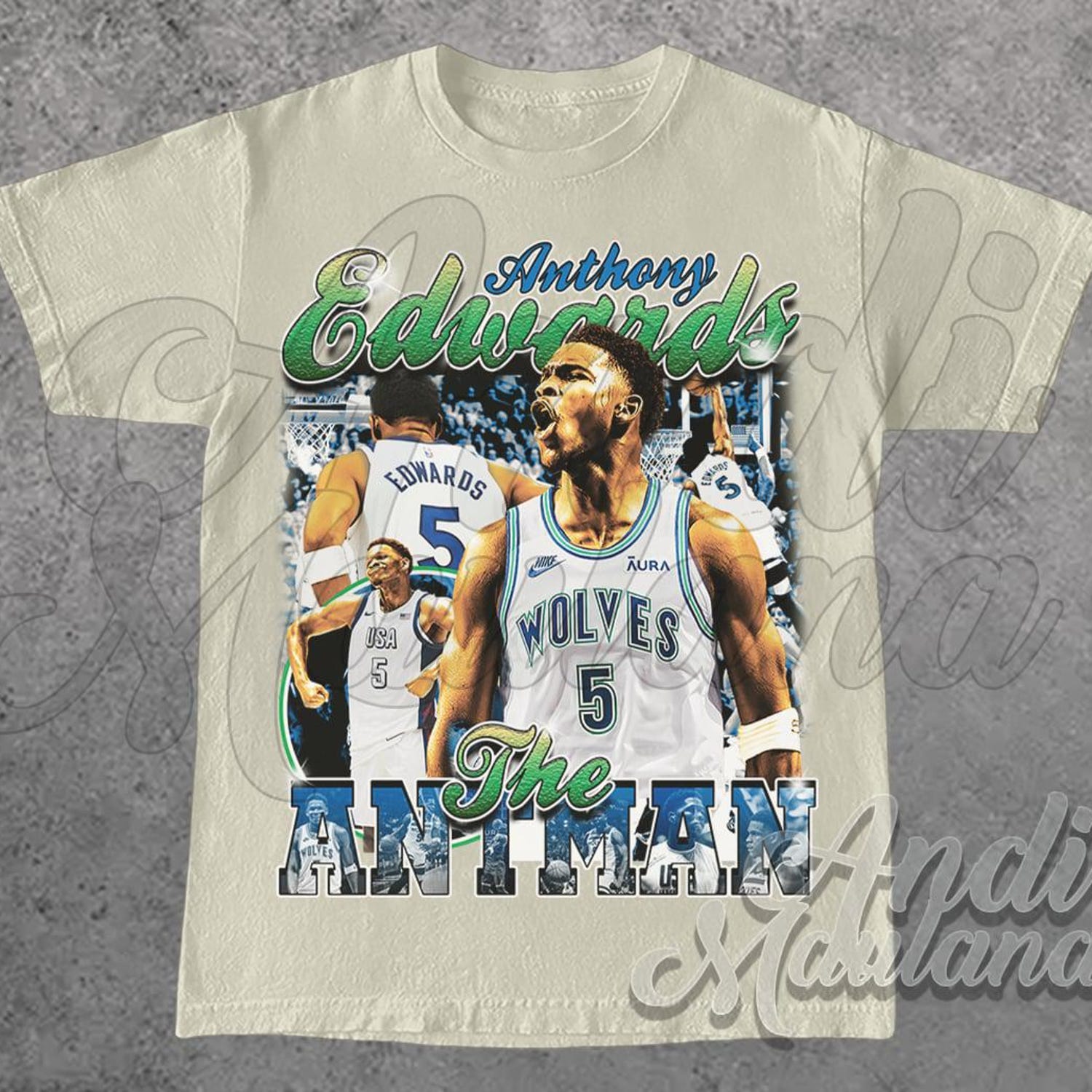Anthony Edwards Basketball Unisex Softstyle T-Shirt, Minnesota Antman Merch