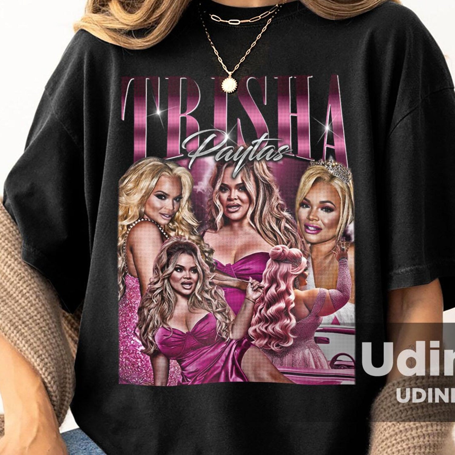 Trisha Paytas T Shirt, Meme Queen Graphic Tee, Pink Barbiecore Top, Funny Internet Icon Shirt, Vintage Pop Culture Tshirt Unisex