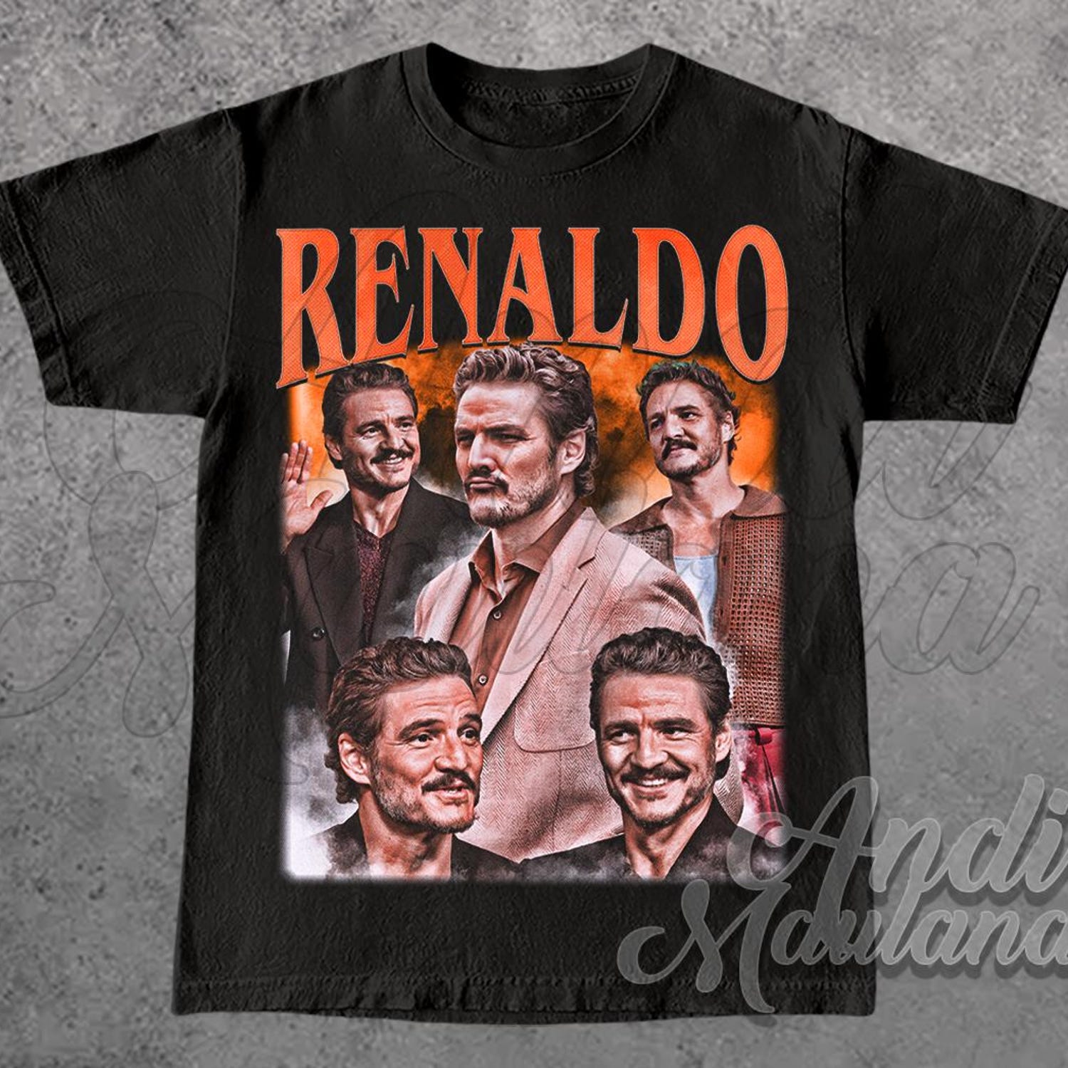 Renaldo SNL Pedro Pascal Meme Vintage T-Shirt, Merch Poster Graphic Tee