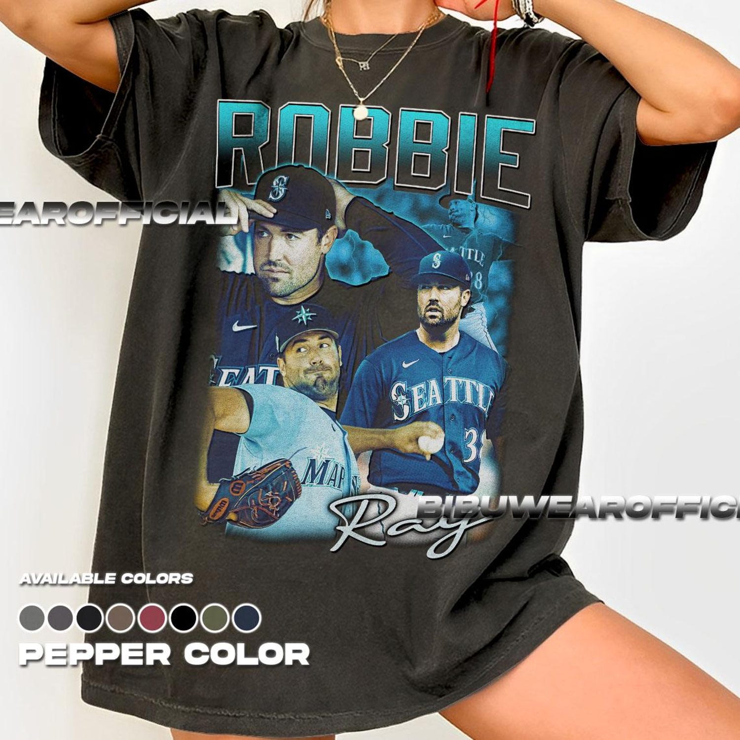Robbie Ray Baseball T-Shirt - Unisex Tee, Heavy Cotton Shirt, Sports Fan Apparel, Gift for Baseball Lovers, Casual Top Comfort Colors