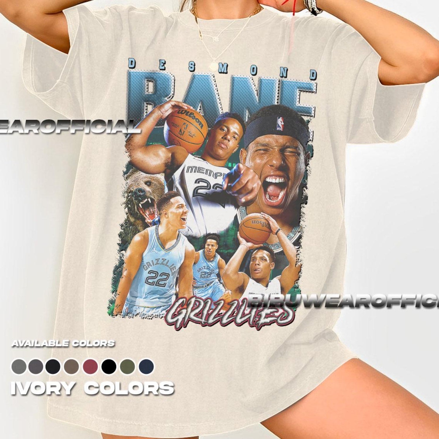 Desmond Bane Basketball Tee, Basketball Fan Gift, Sports Tshirt, Basketball Player Shirt, Basketball Team Gear Comfort Colors