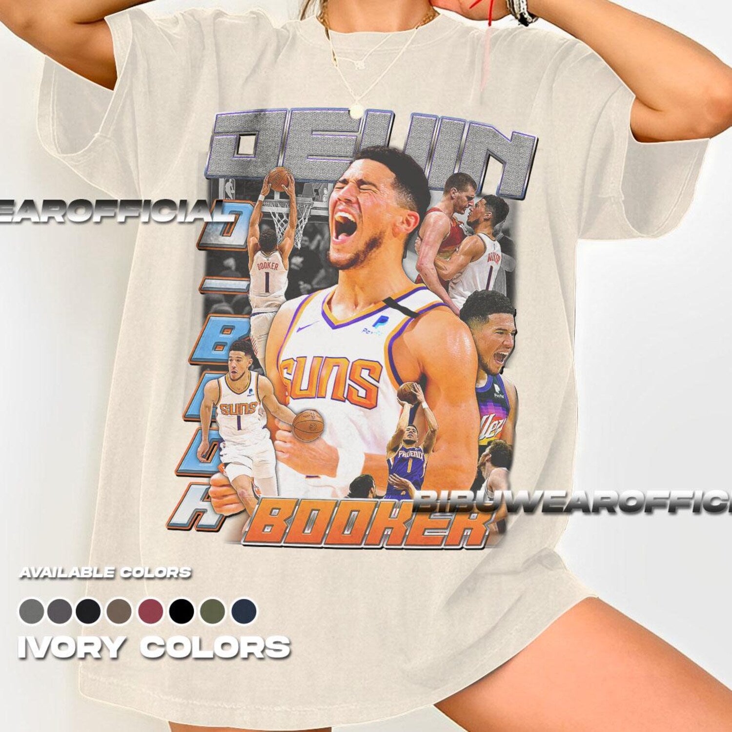 Devin Booker T-Shirt, Basketball Fan Gift, Player Tee, Sports Apparel, Men's Women's Unisex Shirt UA