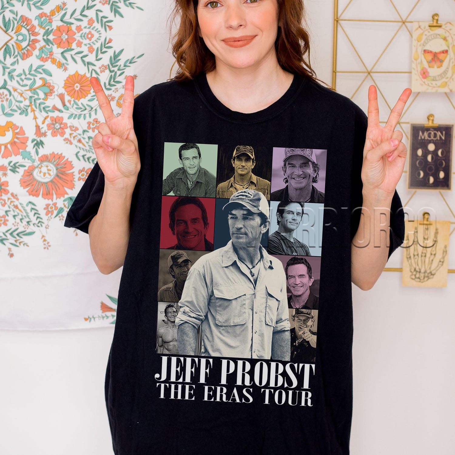 Jeff Probst Survivor Host Shirt, Reality Show Fan Tee, Comfort Colors Unisex