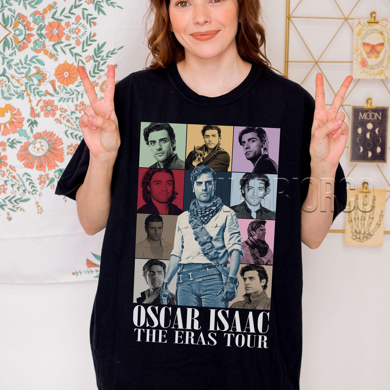 Retro Oscar Isaac T-Shirt: 90's Vintage Comfort Colors Unisex Tee