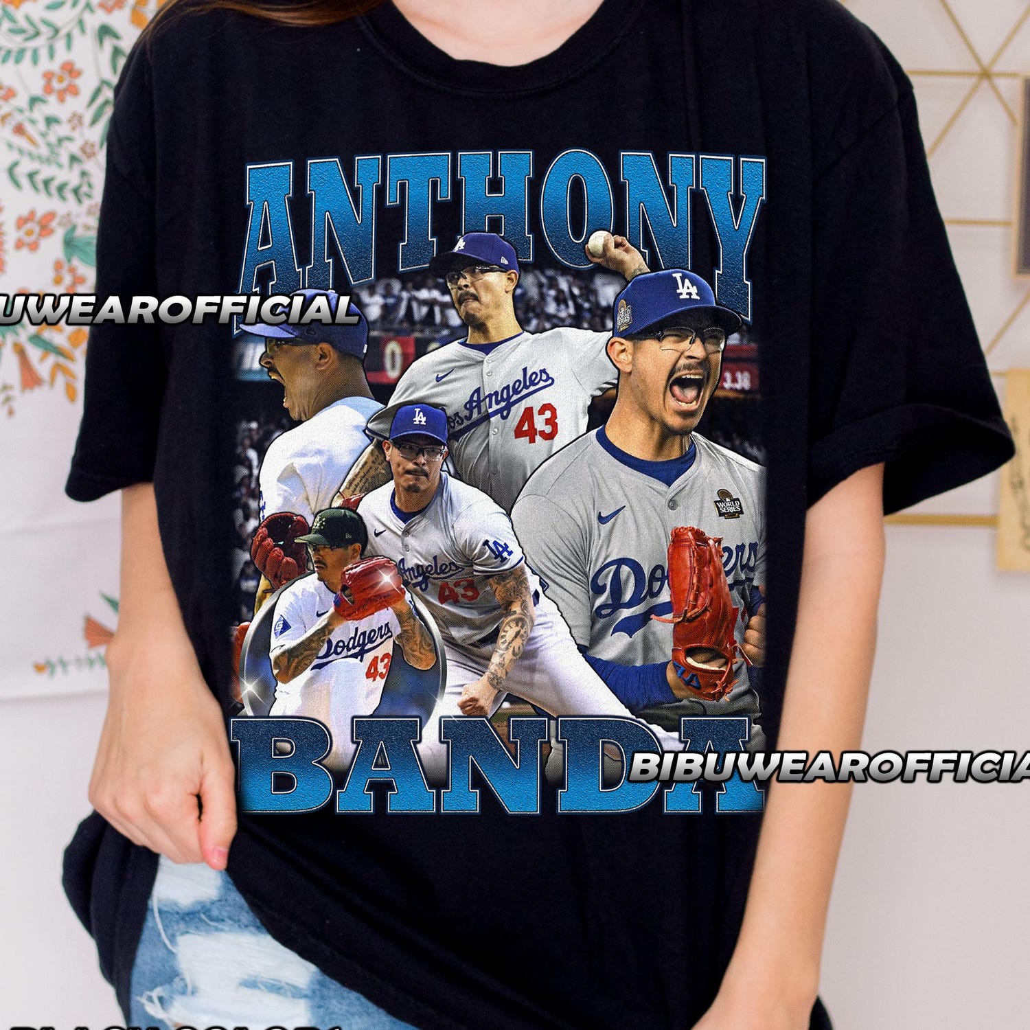 Anthony Banda T-Shirt, Men's Graphic Tee, Women's Cotton Shirt, Minimalist Unisex Top, Sports Fan Gift