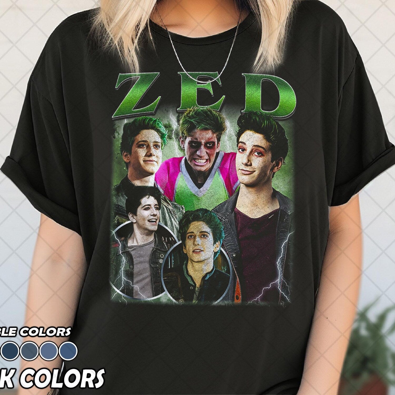 Limited Edition Zed Zombies 4 Vintage T-Shirt: Unisex Soft Cotton Tee