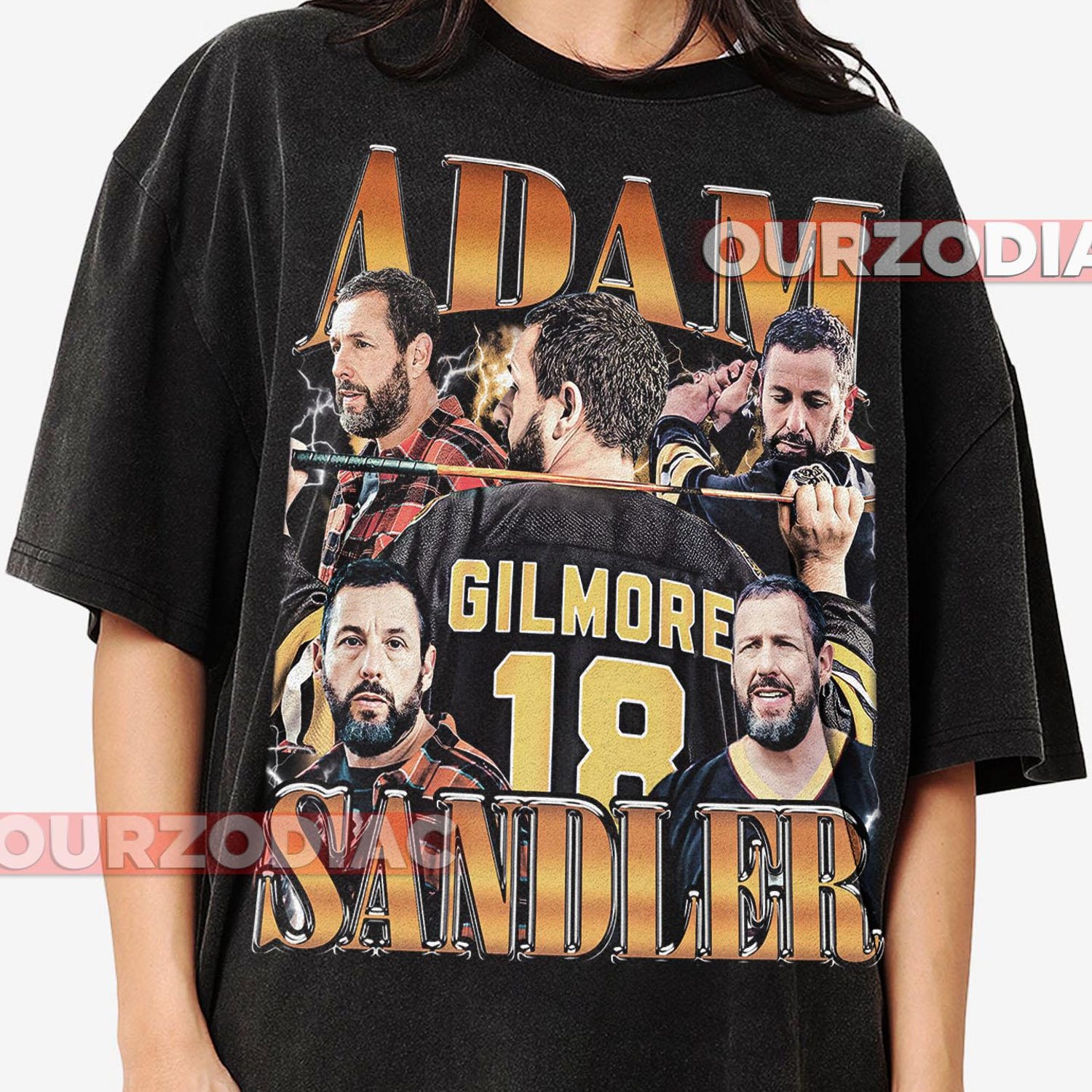 Adam Sandler T-Shirt - Soft Cotton Tee Inspired by Adam Sandler - Ideal for any gift