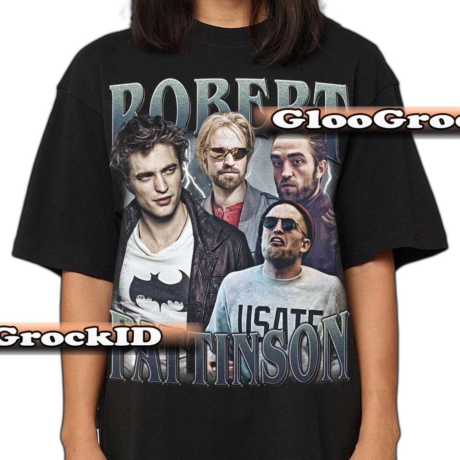 Robert Pattinson Actor Graphic Tee – Twilight Edward Cullen T-Shirt – The Batman Movie Star Merch – Gift for Film & TV Fan Film Lover Gift