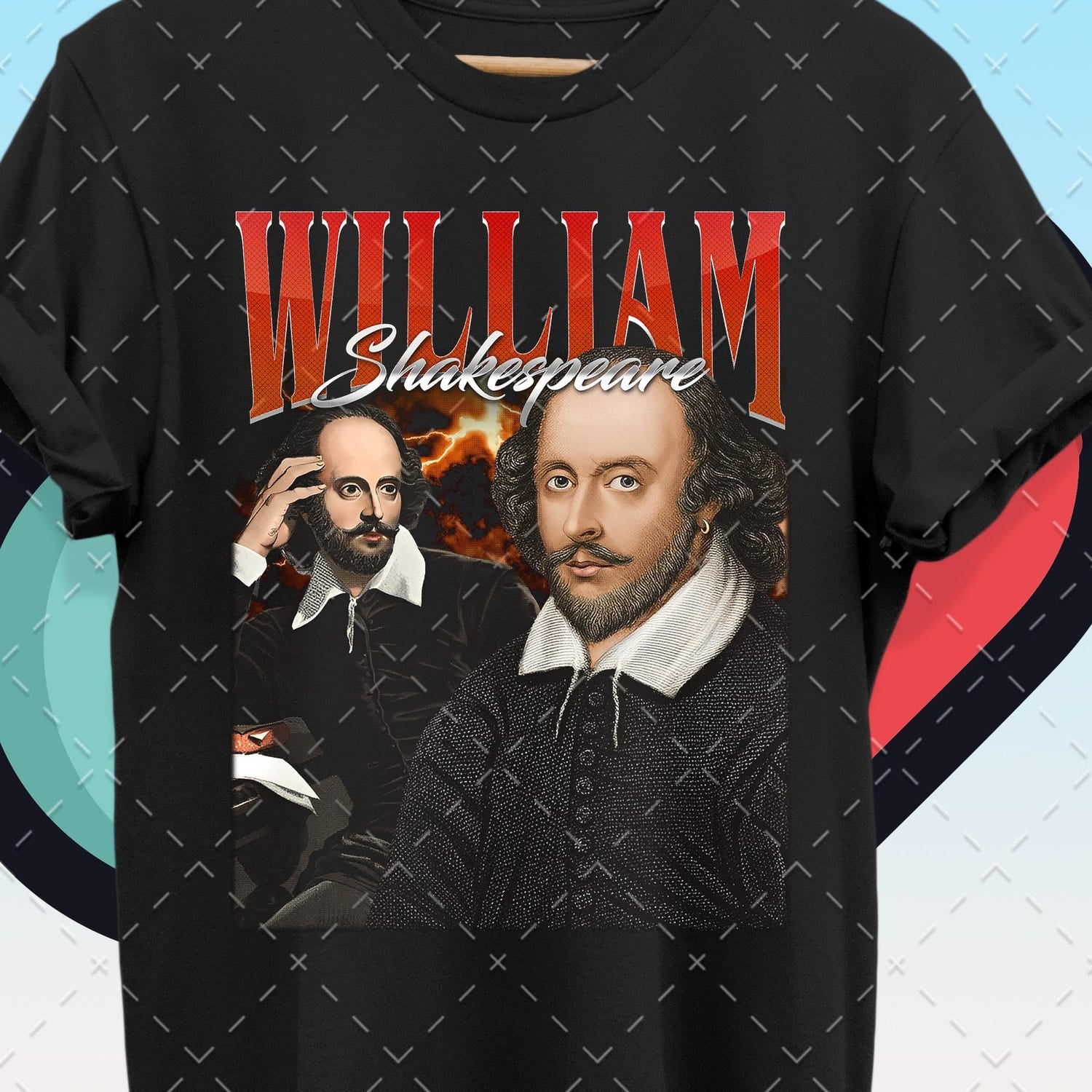 William Shakespeare Vintage T-Shirt: Retro 90s Homage Tee