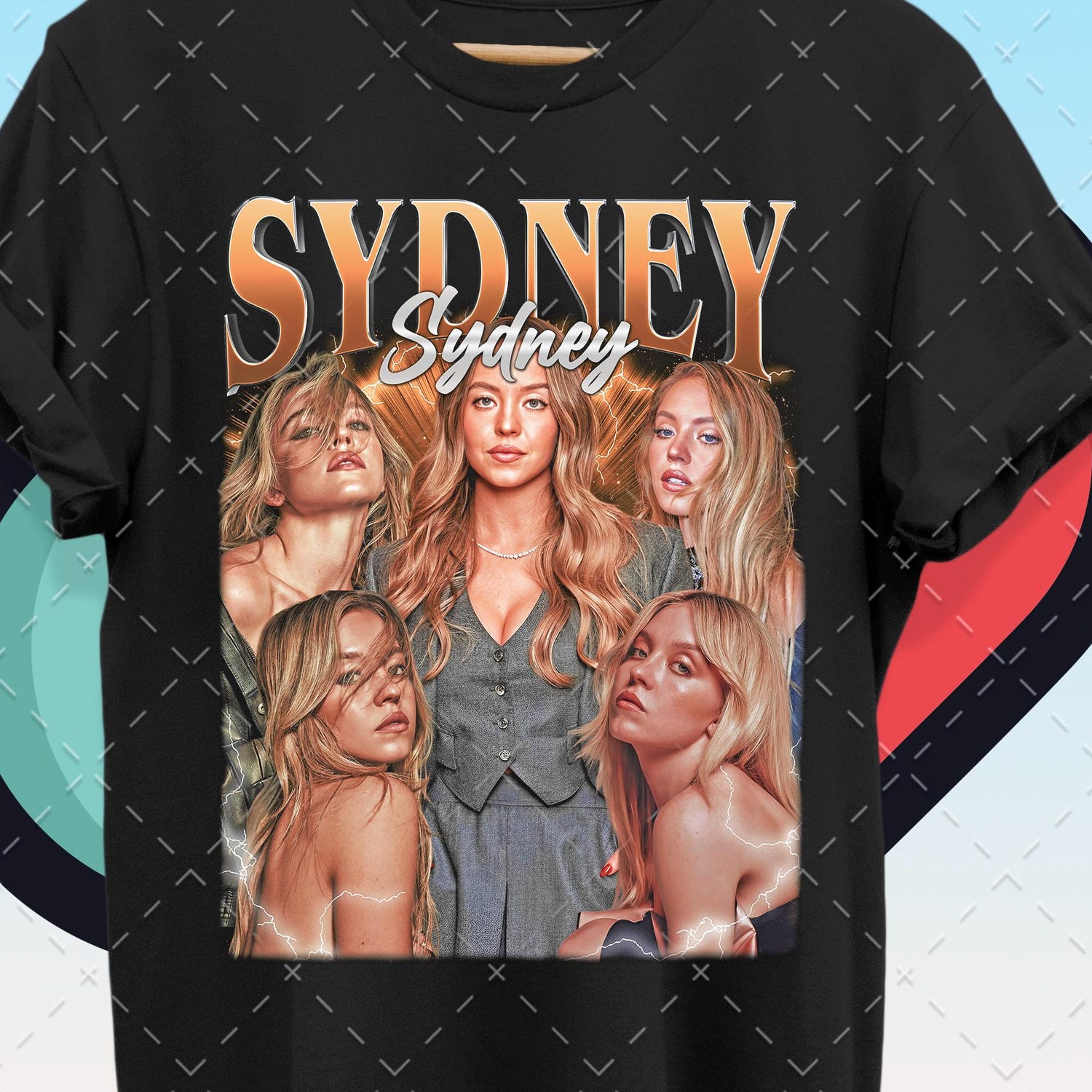 Sydney Sweeney Vintage T-Shirt: Retro 90s TV Show Fan Tee