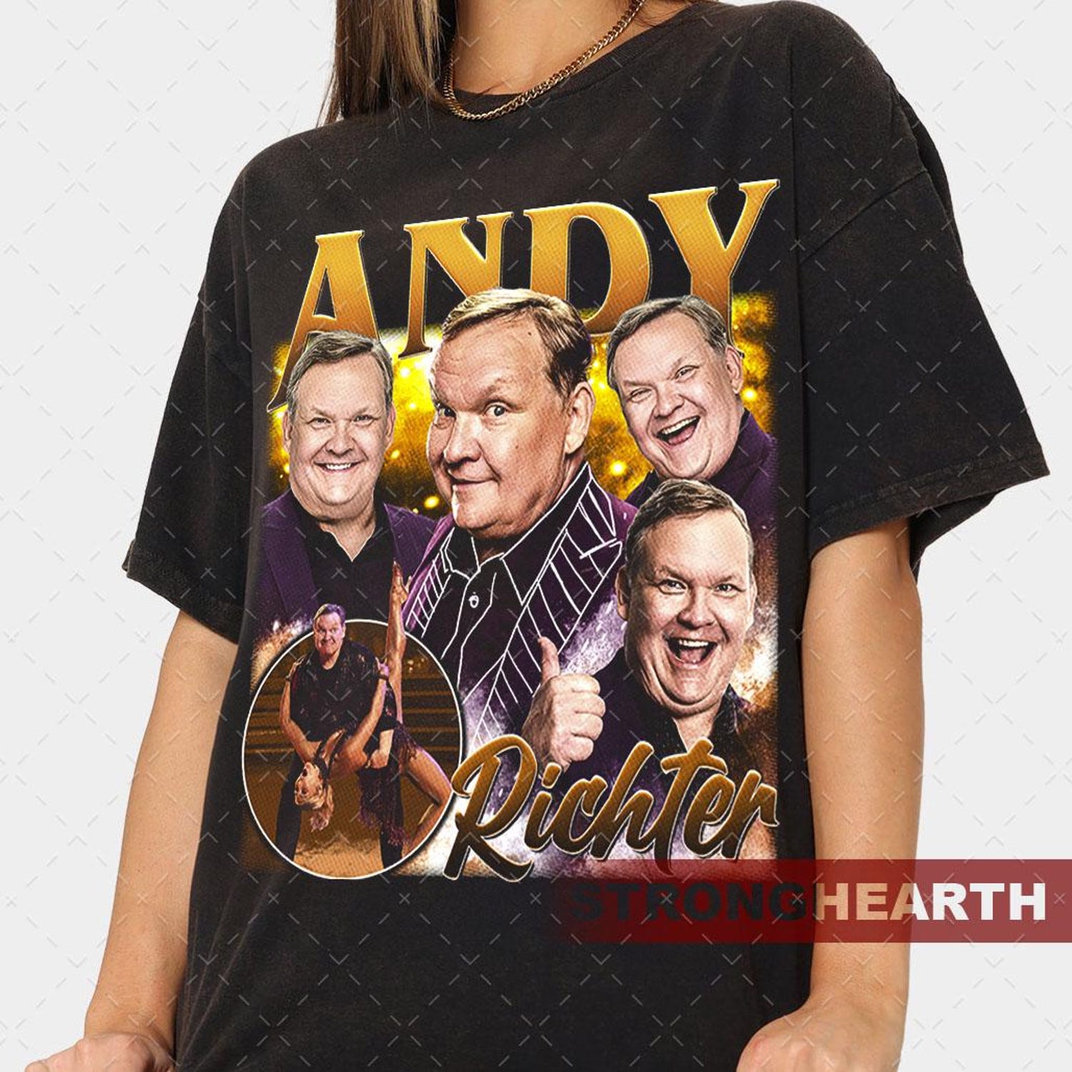 Andy Richter American Actor and Comedian Unisex T-Shirt Tee, Funny Celebrity Graphic Tee, Pop Culture Fan Apparel, TV Show Lover Gift,