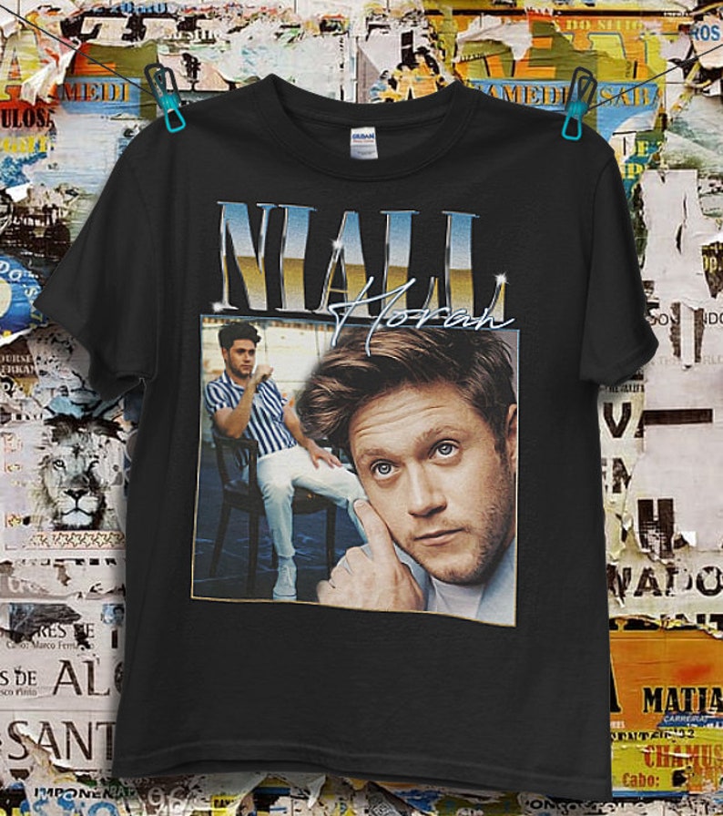 Niall Horan One Direction 90s Retro Vintage T Shirt