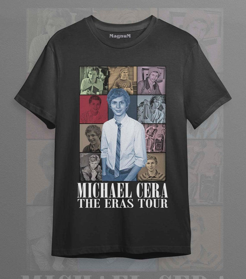 Michael Cera Canadian actor The Eras tour Unisex Softstyle T-Shirt