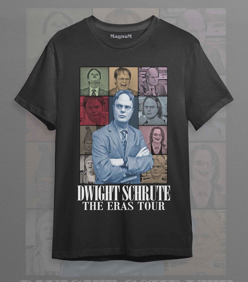 Dwight Schrute The Office The Eras tour Unisex Softstyle T-Shirt