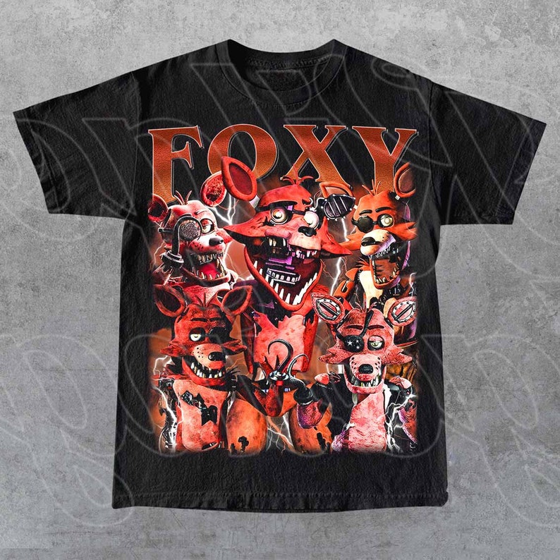Limited Foxy Five Nights At Freddy's Vintage T-Shirt, Gift For Woman and Man Unisex T-Shirt