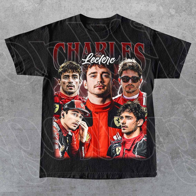 Limited Charles Leclerc Formula One Vintage T-Shirt, Gift For Woman and Man Unisex T-Shirt