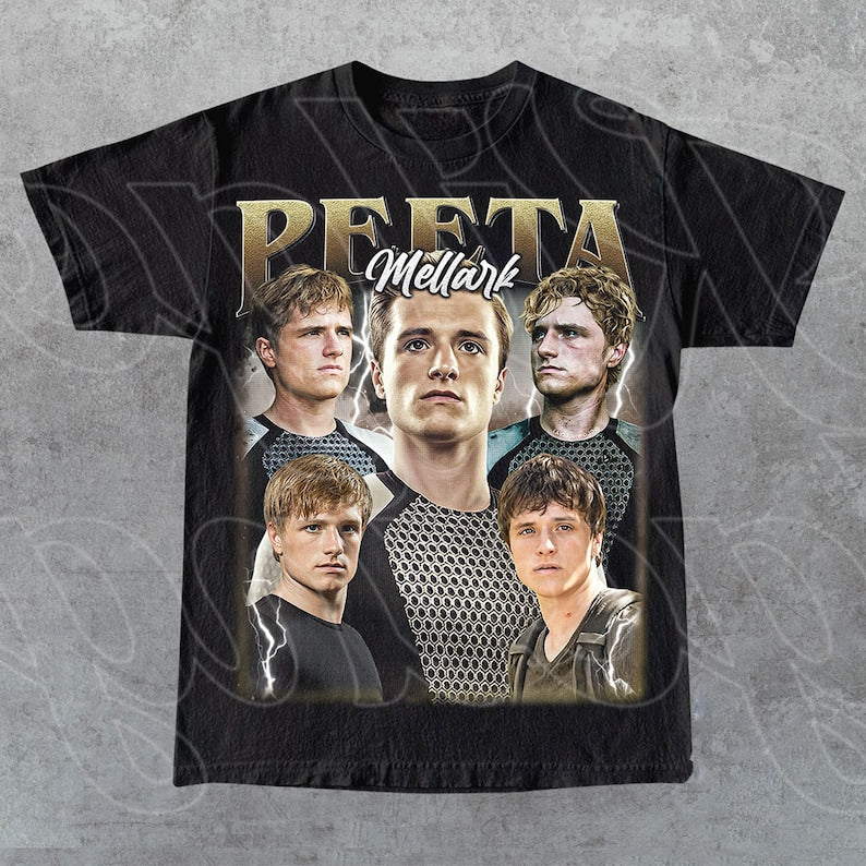Limited Peeta Mellark The Hunger Games Vintage T-Shirt, Gift For Woman and Man Unisex T-Shirt