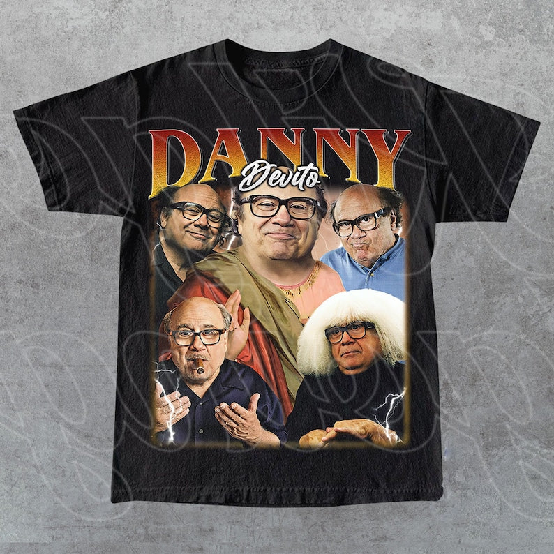 Limited Danny Devito Vintage T-Shirt, Gift For Woman and Man Unisex T-Shirt