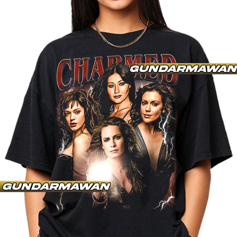 Limited Charmed TV Show Vintage T-Shirt, Gift For Woman and Man Unisex T-Shirt