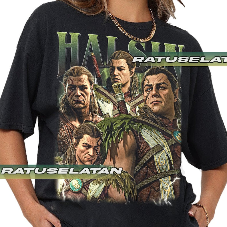 Halsin Baldur's Gate 3 Unisex T-Shirt Gift For Women and Man