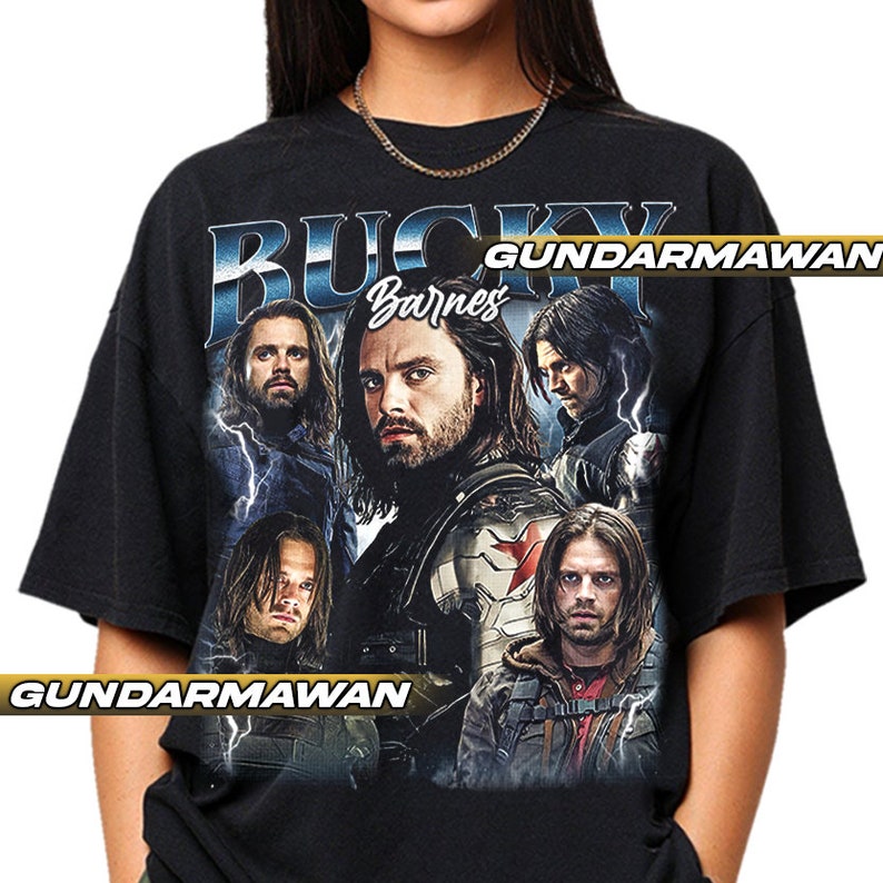 Limited Bucky Barnes Vintage T-Shirt, Gift For Woman and Man Unisex T-Shirt | Timnas