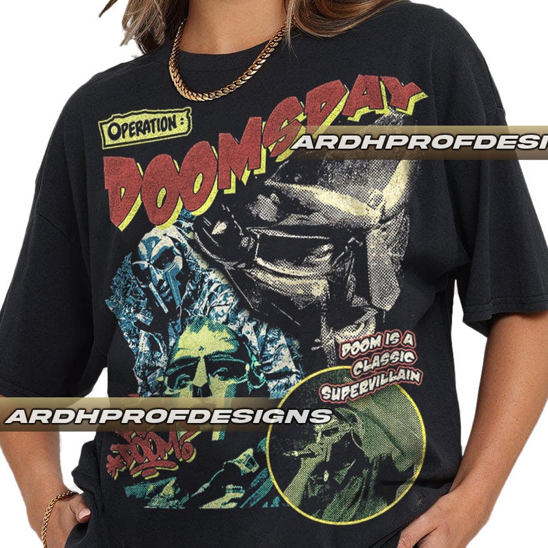 MF Doom British-American rapper Operation Doomsday T-Shirt, Gift For Women and Man Unisex T-Shirt ARDH027