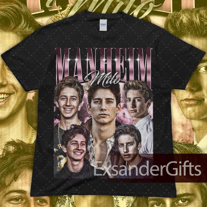 Milo Manheim Shirt: Vintage Y2K TV Series Graphic Tee
