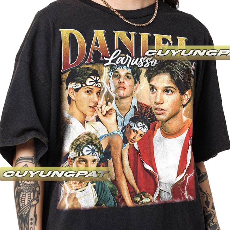 Daniel Larusso The Karate Kid Vintage T-Shirt, Gift For Woman and Man Unisex T-Shirt CYP3.5