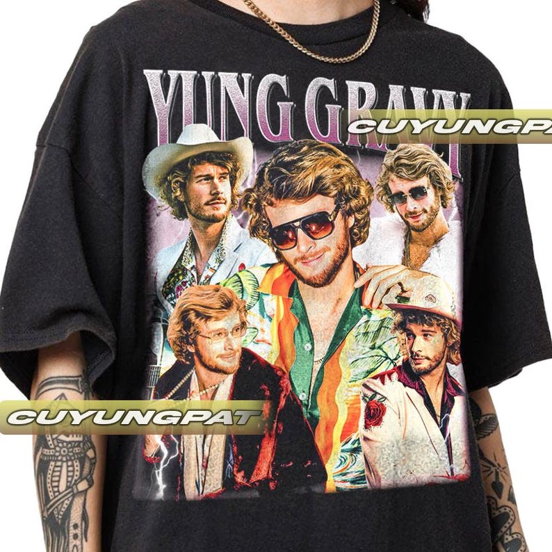 Yung Gravy rapper Vintage T-Shirt, Gift For Woman and Man Unisex T-Shirt CYP3.5