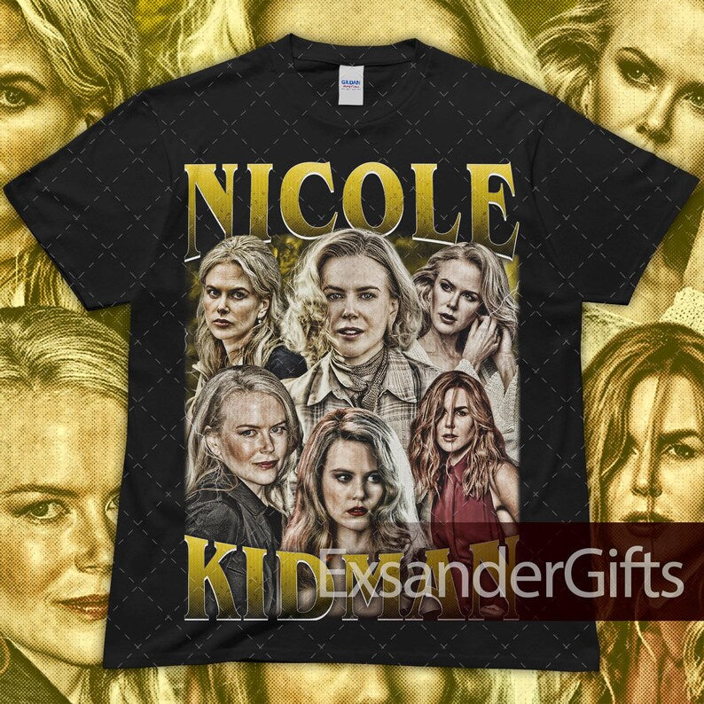 Nicole Kidman Y2K Graphic Tee - Vintage TV Series Fan Gift