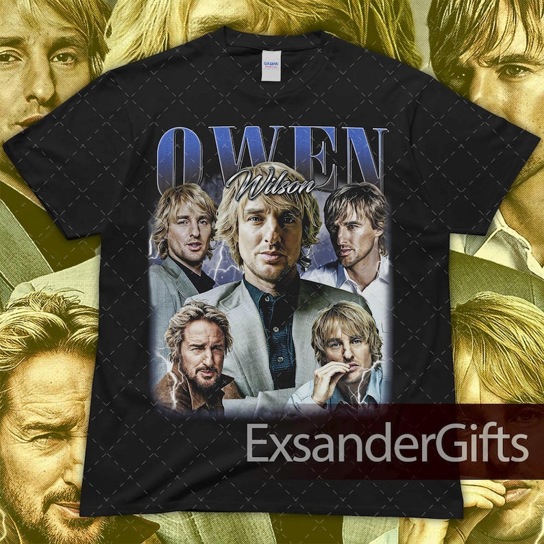 Limited Owen Wilson Vintage Unisex Heavy Cotton Tee