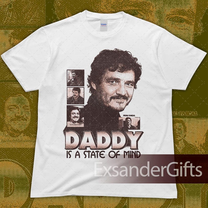 Limited Pedro Pascal Vintage Unisex Heavy Cotton Tee
